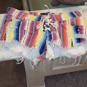 *PRICE DROP" Billabong Shorts distressed